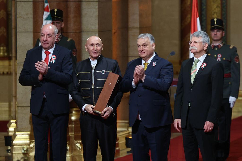 Kossuth- és Széchenyi-díjak átadása