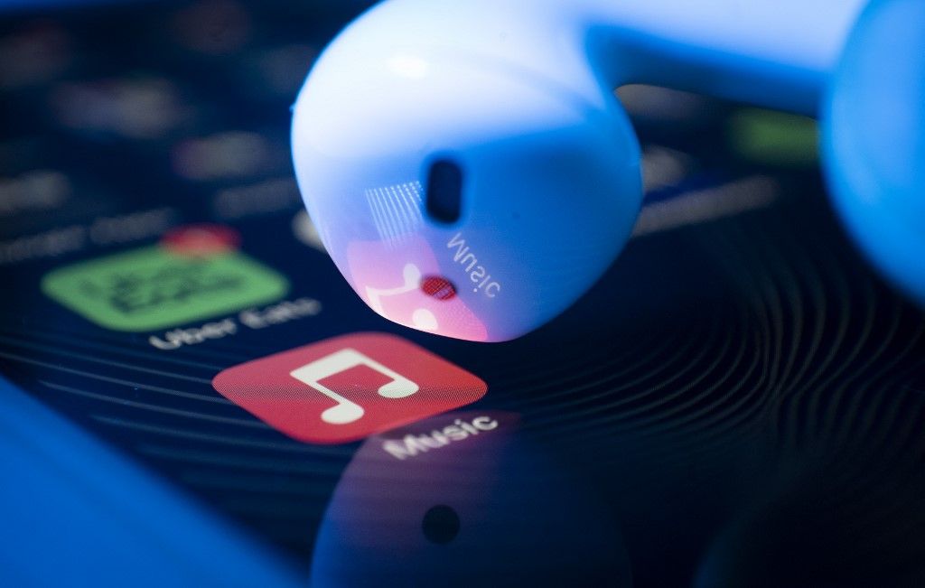 Spotify and other Music applications are seen in this illustration photo in Warsaw, Poland on 10 June, 2023. (Photo by Jaap Arriens/NurPhoto) (Photo by Jaap Arriens / NurPhoto via AFP)