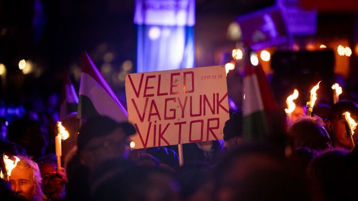 Eger Orbán Viktor országjárása