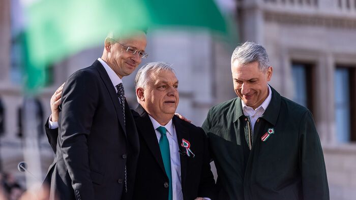 Kossuth tér március 15. Orbán Viktor