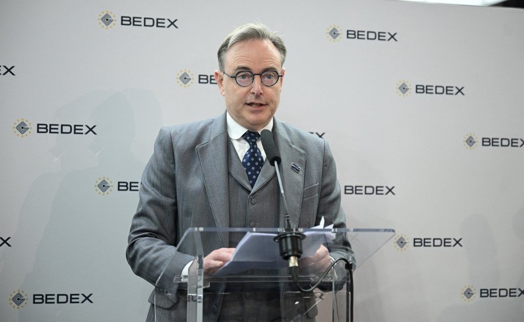 Bart De Wever felszólította az EU-t, hogy tárgyaljanak Putyinnal (Fotó: AFP)