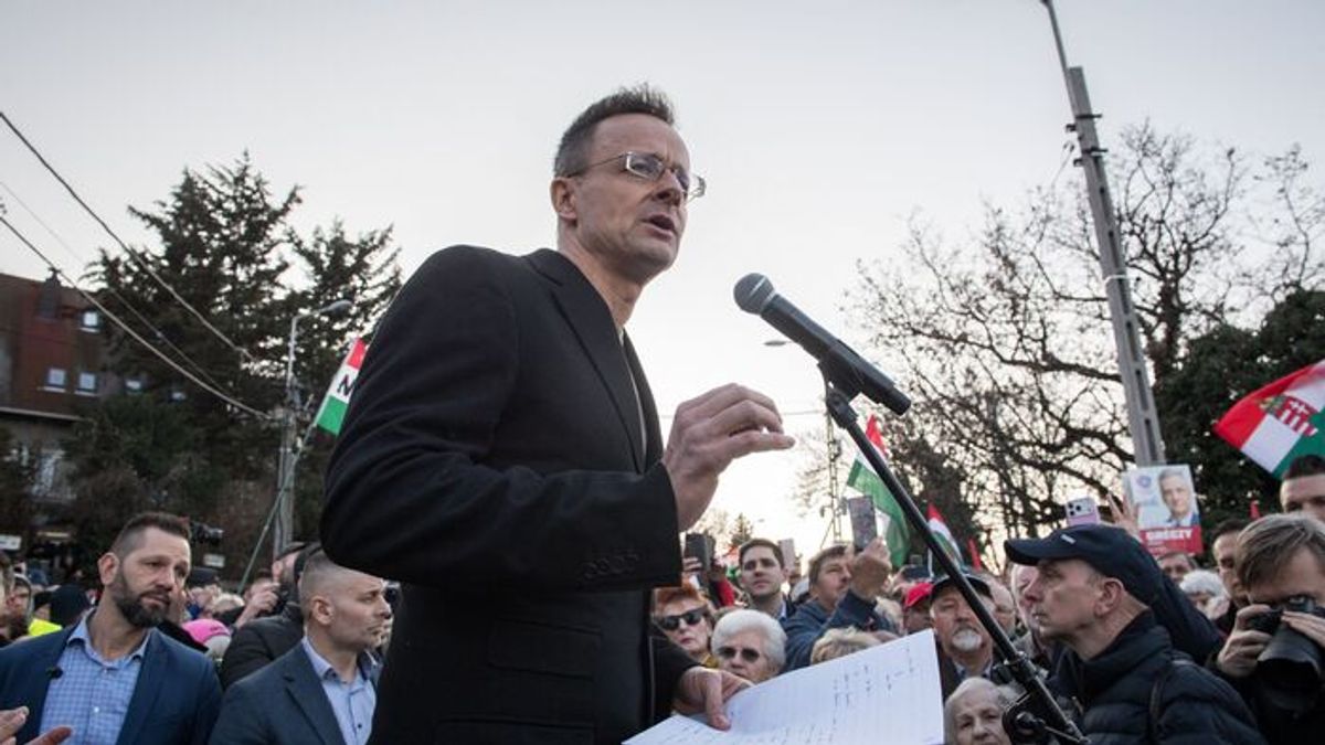 Hungary FM: Another Tisza Stunt Has Collapsed Nicely Today