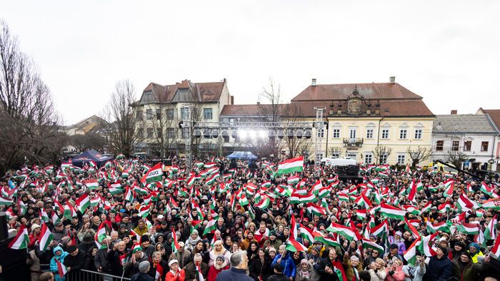 Orbán Viktor országjárás Veszprém