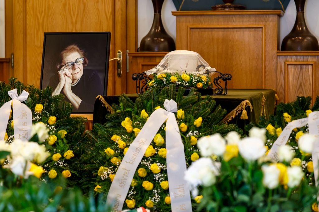 Keleti Éva fotográfus temetése