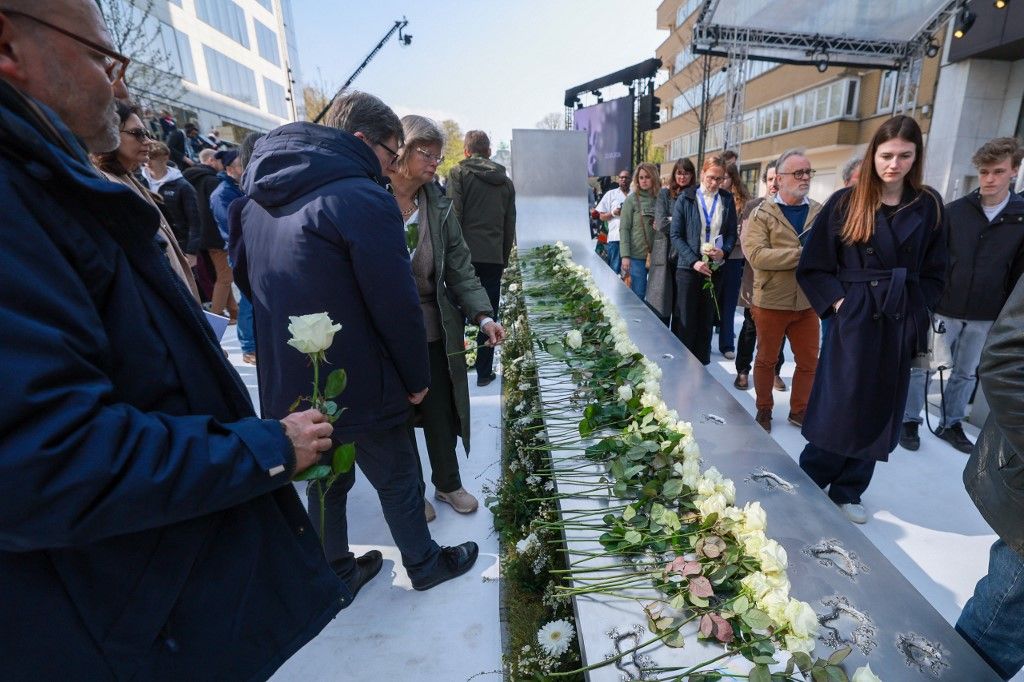 Meggyalázták a brüsszeli terrormerényletek áldozatainak emlékét