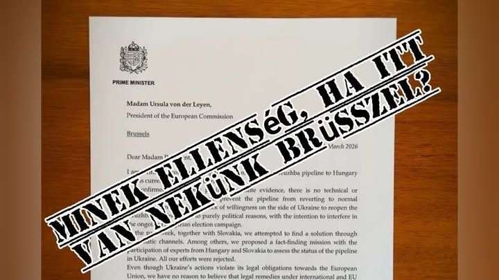 Pálfalvi Milán szerint nem csoda, hogy Orbán Viktor miniszterelnök levelet írt Ursula von der Leyennek Forrás: Facebook