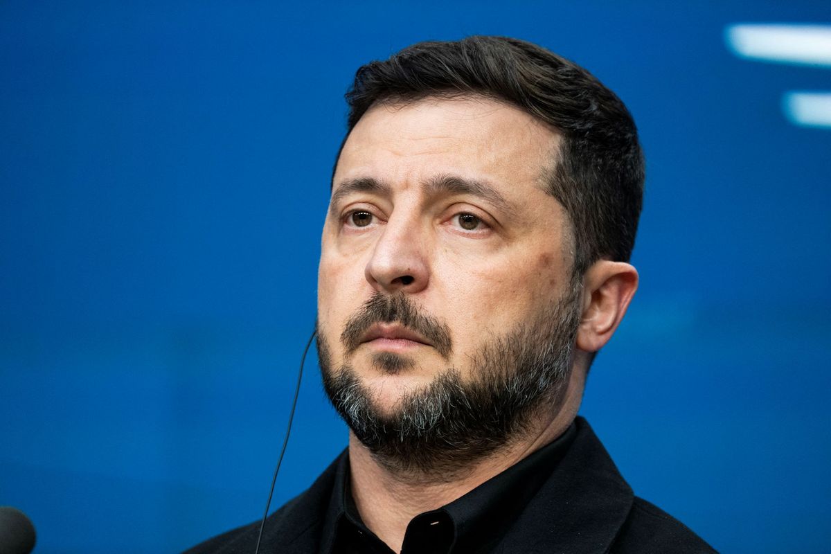 Volodimir Zelenszkij ukrán elnök