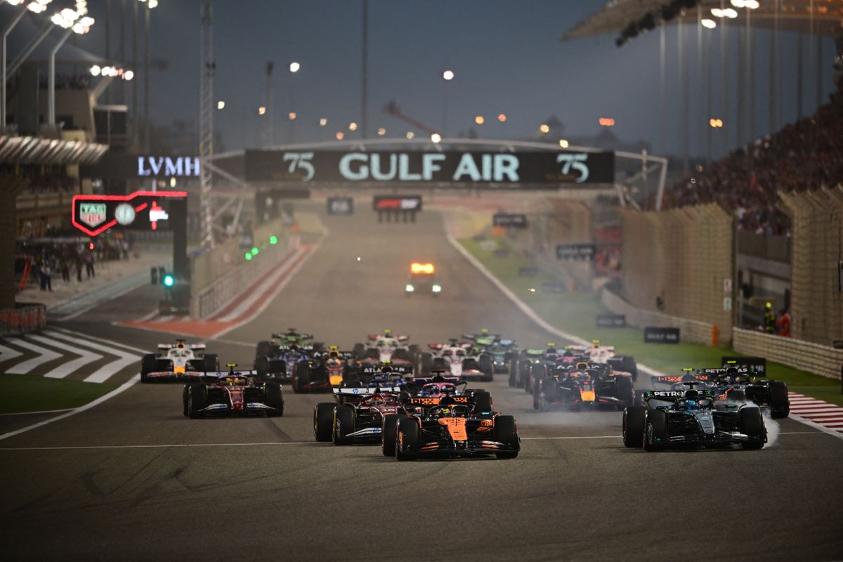 A 2025-ös Forma–1-es Bahreini Nagydíj rajtja