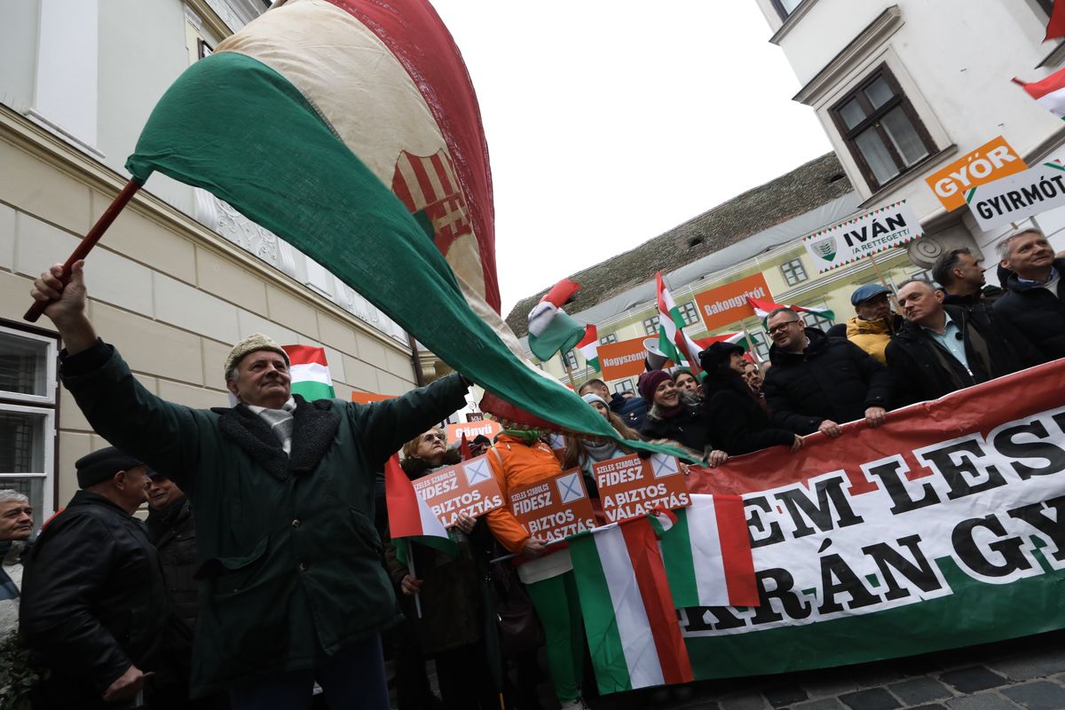 Orbán Viktor országjárás Győr