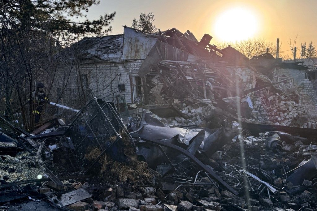 Súlyos orosz támadás érte Zaporizzsját (Fotó: AFP)