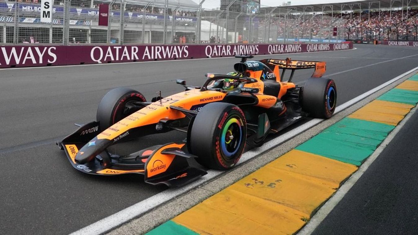 A McLaren pilótája a futam előtt összetörte az autóját, nem indulhat az idénynyitón + videó
