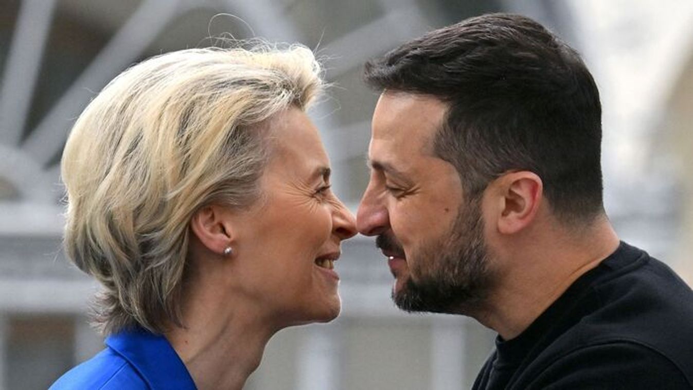 Ursula von der Leyen and Volodymyr Zelensky (Photo: AFP)