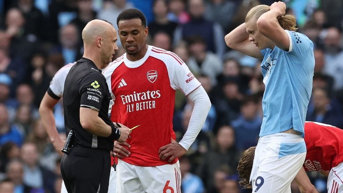 Haaland tettéért elnézést kértek, a lefejelése nem ért piros lapot a rangadón + videó