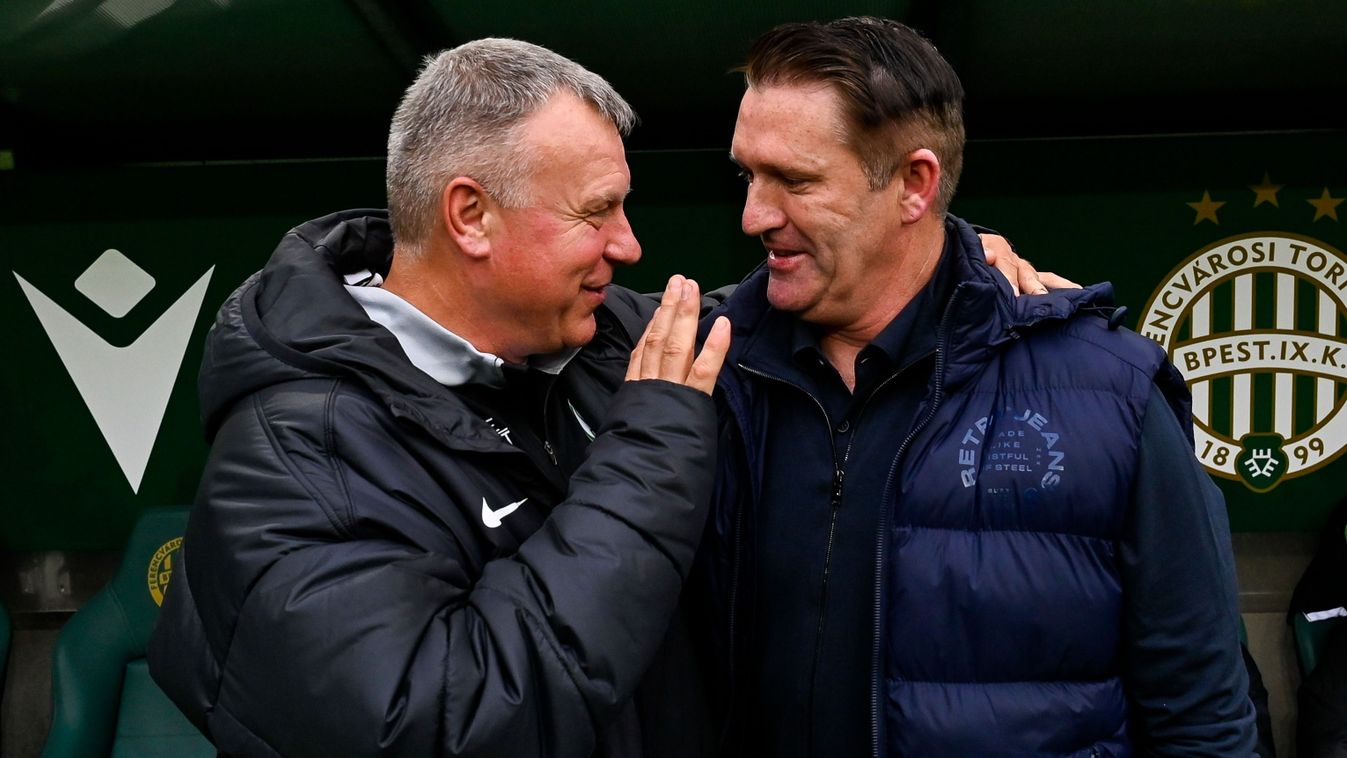 Robbie Keane és Bognár György a legutóbbi FTC–Paks mérkőzésen, ott a végén inkább Bognár örülhetett a 2-2-es döntetlennek