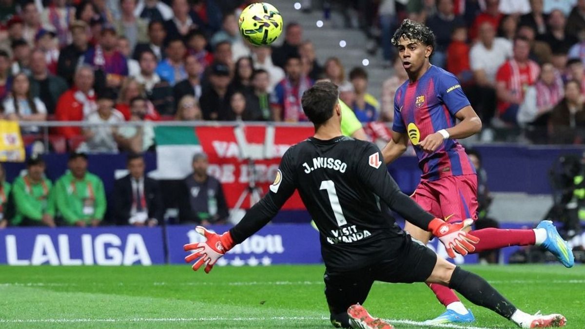 A két gól után elszabadultak az indulatok a Barcelona madridi derbijén, majd jött a slusszpoén