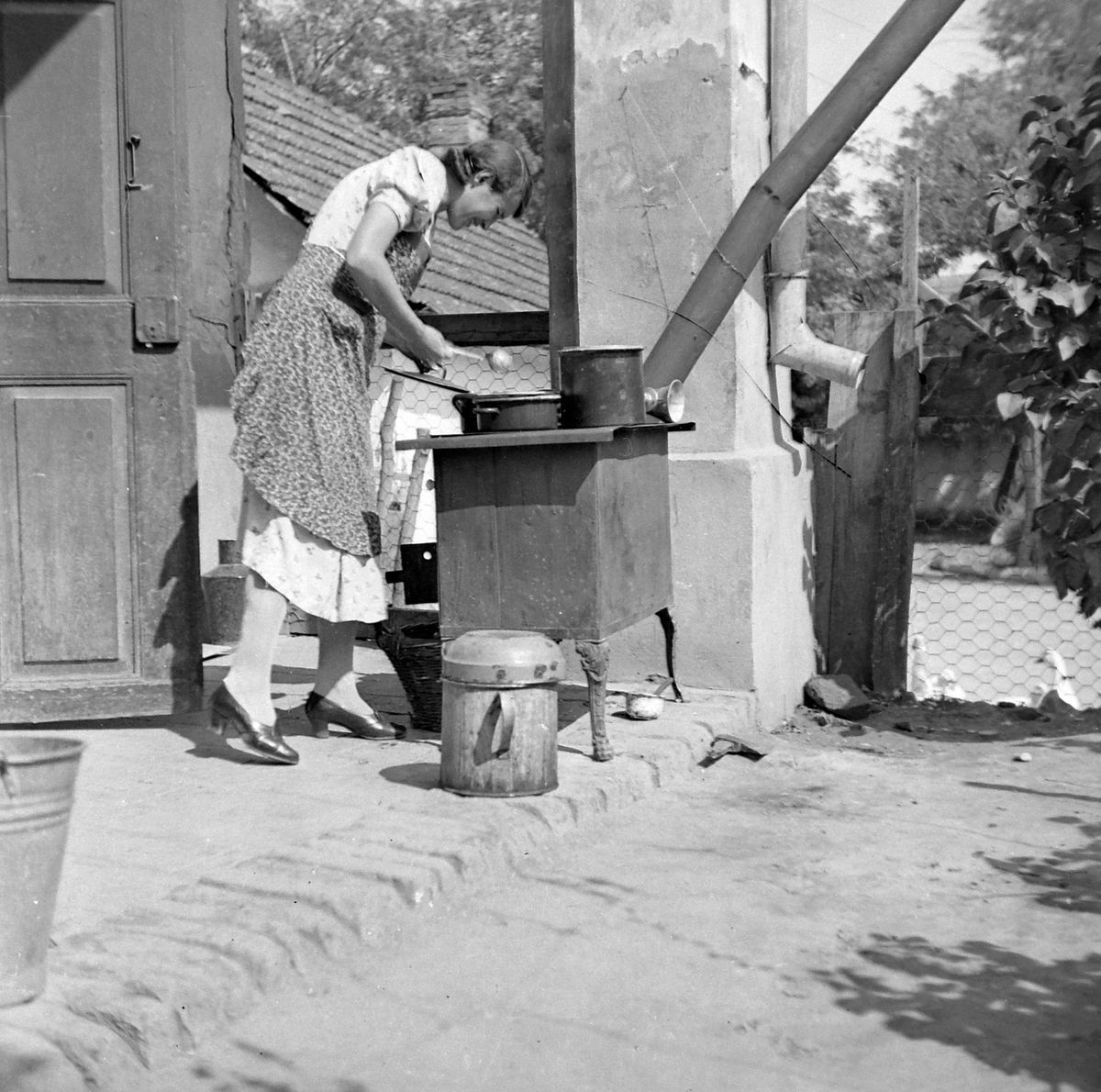 fűleves, főzés, szabadtér