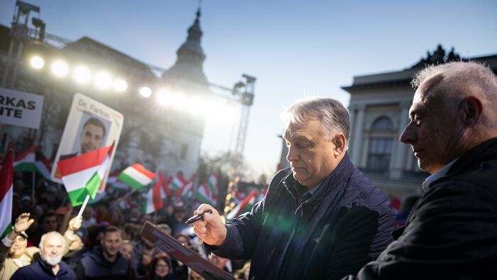 Orbán Viktor országjárása Szentes