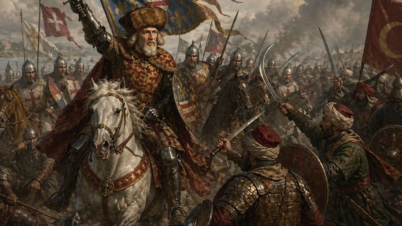 Luxemburgi Zsigmond harcol