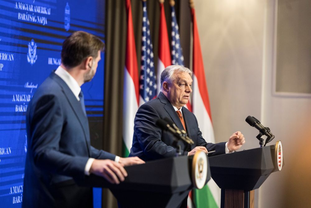 J. D. Vance és Orbán Viktor