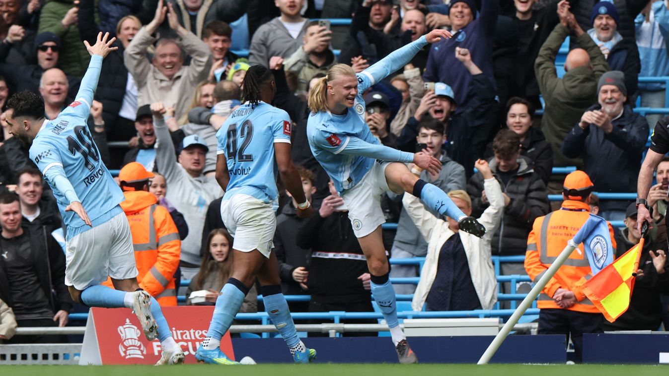 Erling Haalandnak egy óra sem kellett, hogy három gólt lőjön a Liverpoolnak az FA-kupában