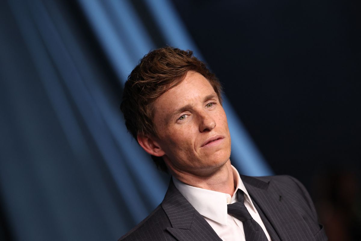 British actor Eddie Redmayne attends the Academy Museum Gala at the Academy Museum of Motion Pictures in Los Angeles on October 18, 2025. (Photo by VALERIE MACON / AFP)