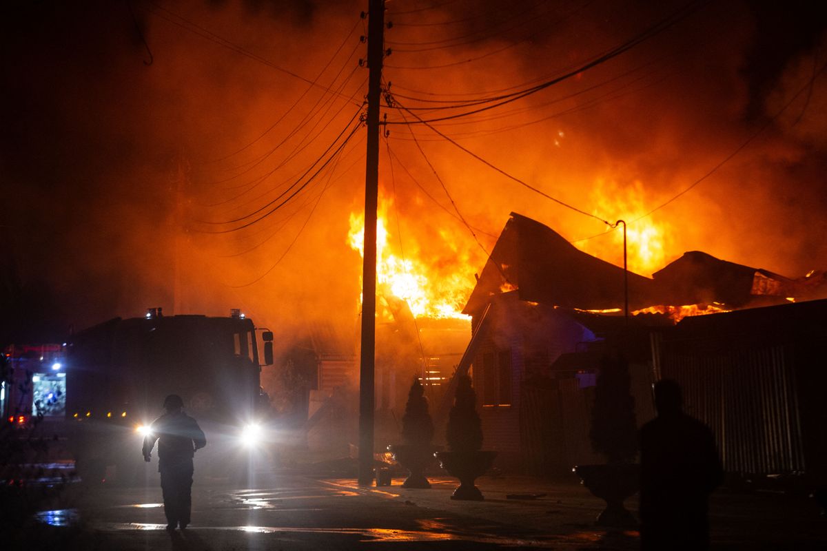 Ukrajna drónokkal támadta az olajfinomítót 