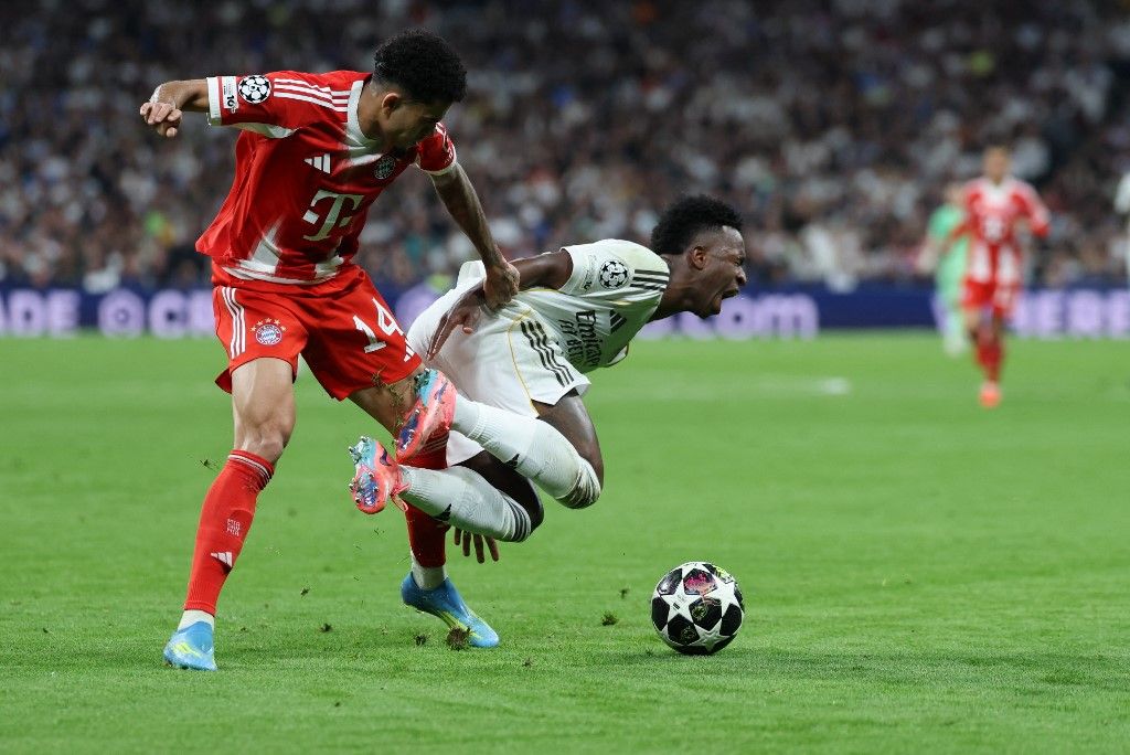 Vinicius Júnior füttyöt kapott a Real Madrid szurkolóitól a Bayern München elleni BL-rangadón