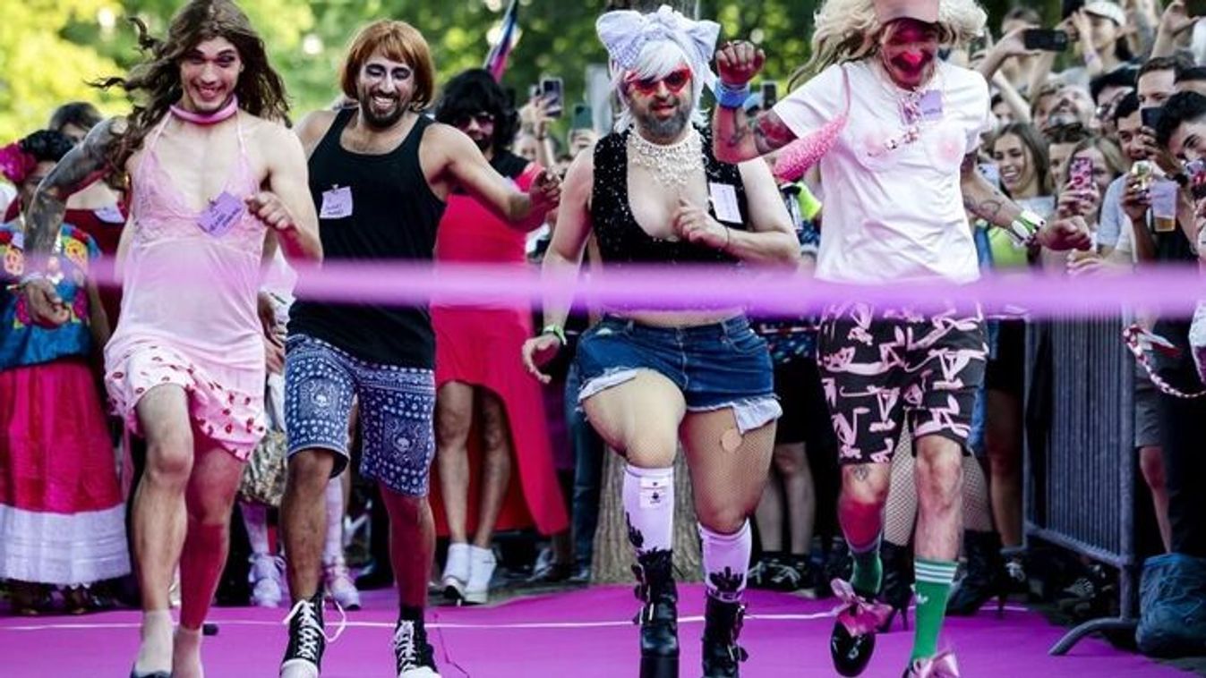 Drag Olympics in Amsterdam (Photo: AFP)