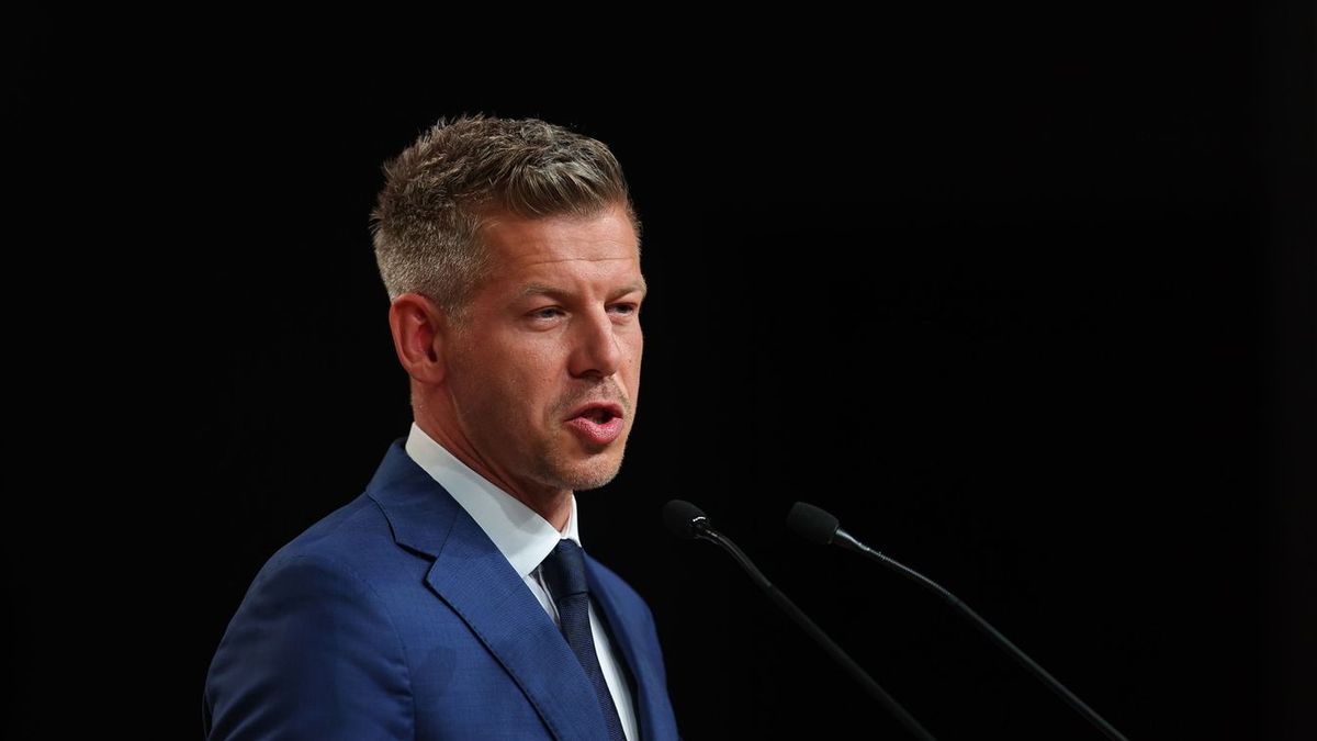 Rácz András egyes hírek szerint akár pozíciót is kaphat Magyar Péter kormányában A képen: Magyar Péter 