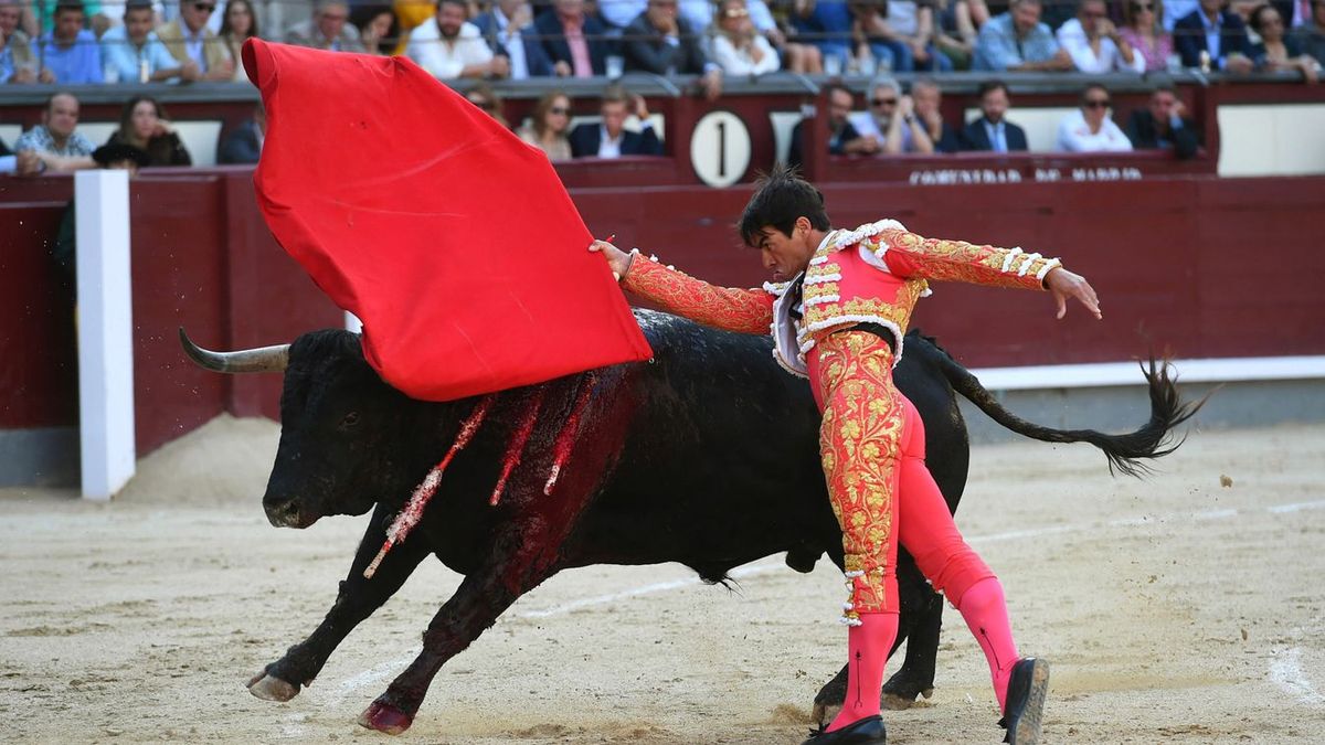 Képünk illusztráció – bikaviadalt rendeztek Madridban