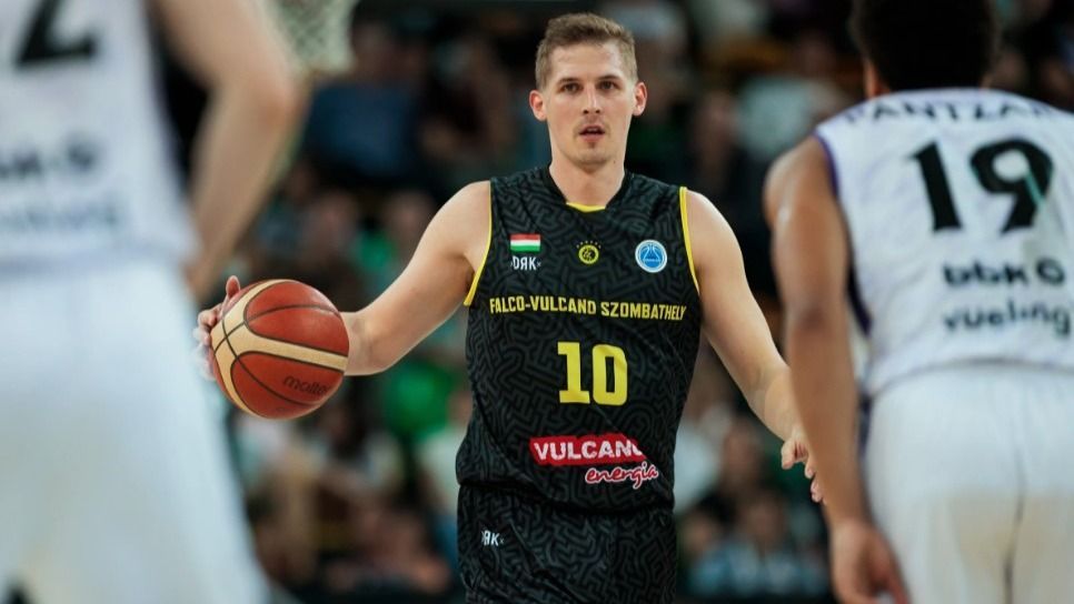 A Falco válogatott játékosa Váradi Benedek mindent megtett a visszavágón