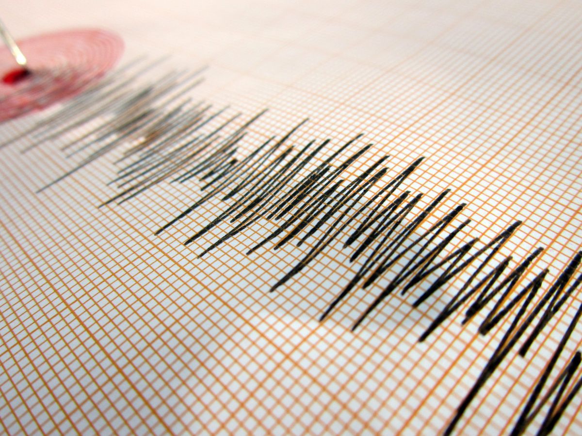 Seismograph and earthquake. A seismograph records the seismic activity of an earthquake
