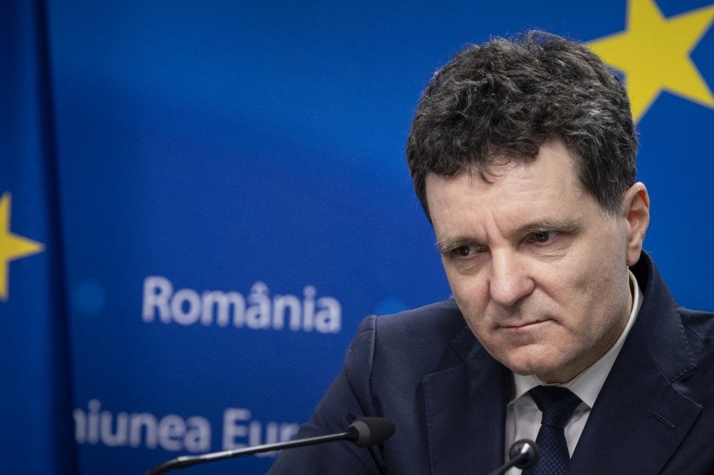 Nicusor Dan, Románia elnöke  (Fotó: AFP)