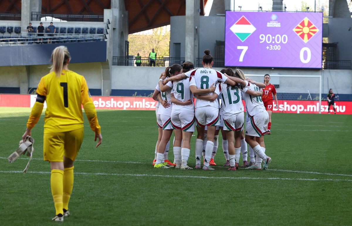 Felcsúton 7-0-ra nyert Magyarország