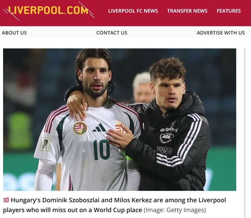 Szoboszlai Dominik és Kekez Milos a Liverpool nagy vesztesei között