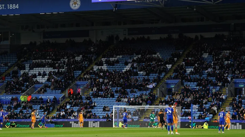 Nem sokan gondolhatták az idény elején, hogy kiesik a Leicester City. Fotó: PA