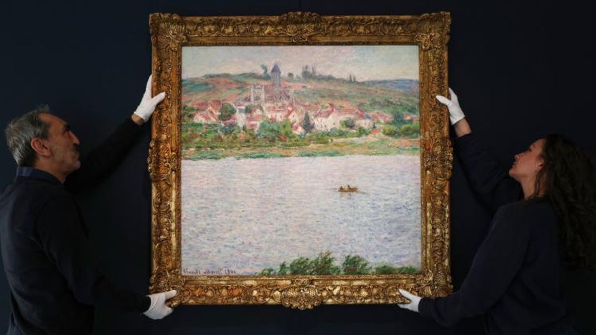 Rekordáron kelt el egy Monet-festmény, ami már a Vízililiomokat sejteti