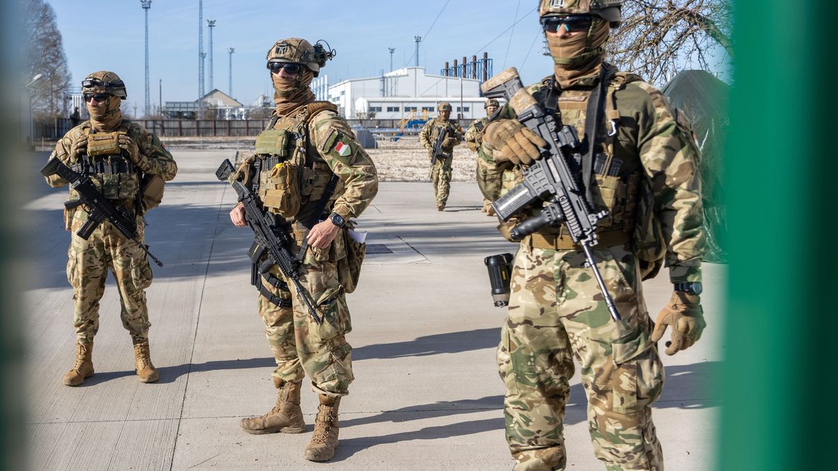 Kivezényelték a katonákat, ők védik majd a gázvezeték magyarországi szakaszát + videó