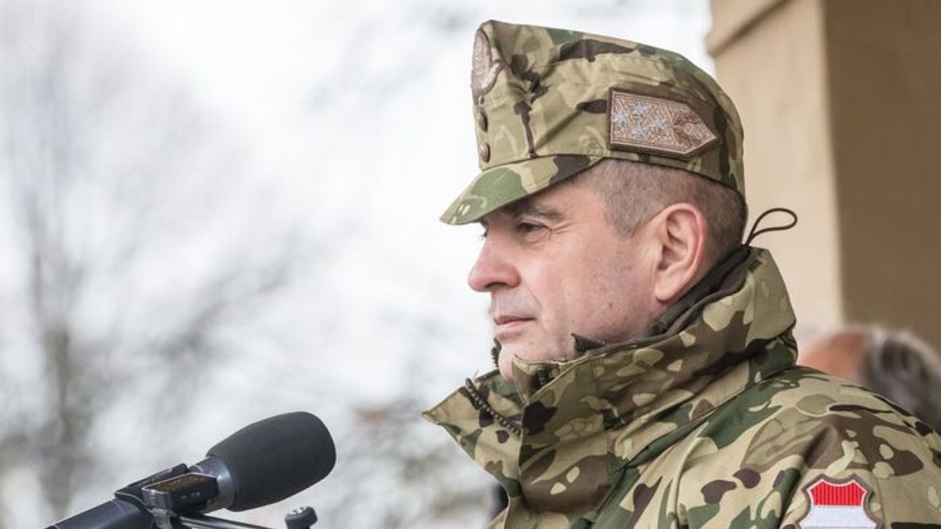 Colonel General Gabor Borondi, Chief of the Hungarian Defense Forces General Staff (Photo: MTI/Tibor Katona)