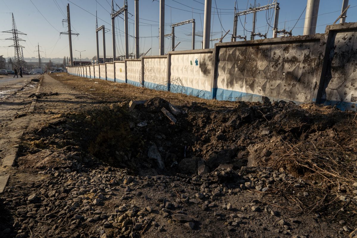 Belgorodot több csapás is érte az orosz–ukrán háborúban. A legutóbb három ember halt meg, közölte az orosz kormányzó Fotó: AFP