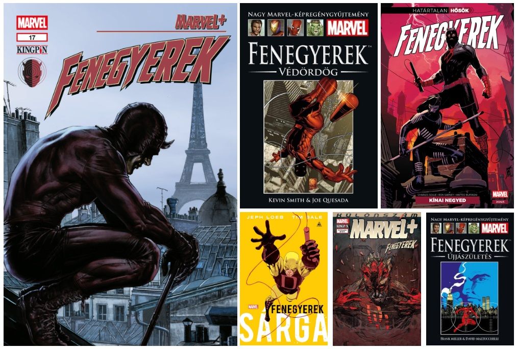 Fenegyerek majdnem összes fontos története olvasható magyarul. Forrás: Moly.hu