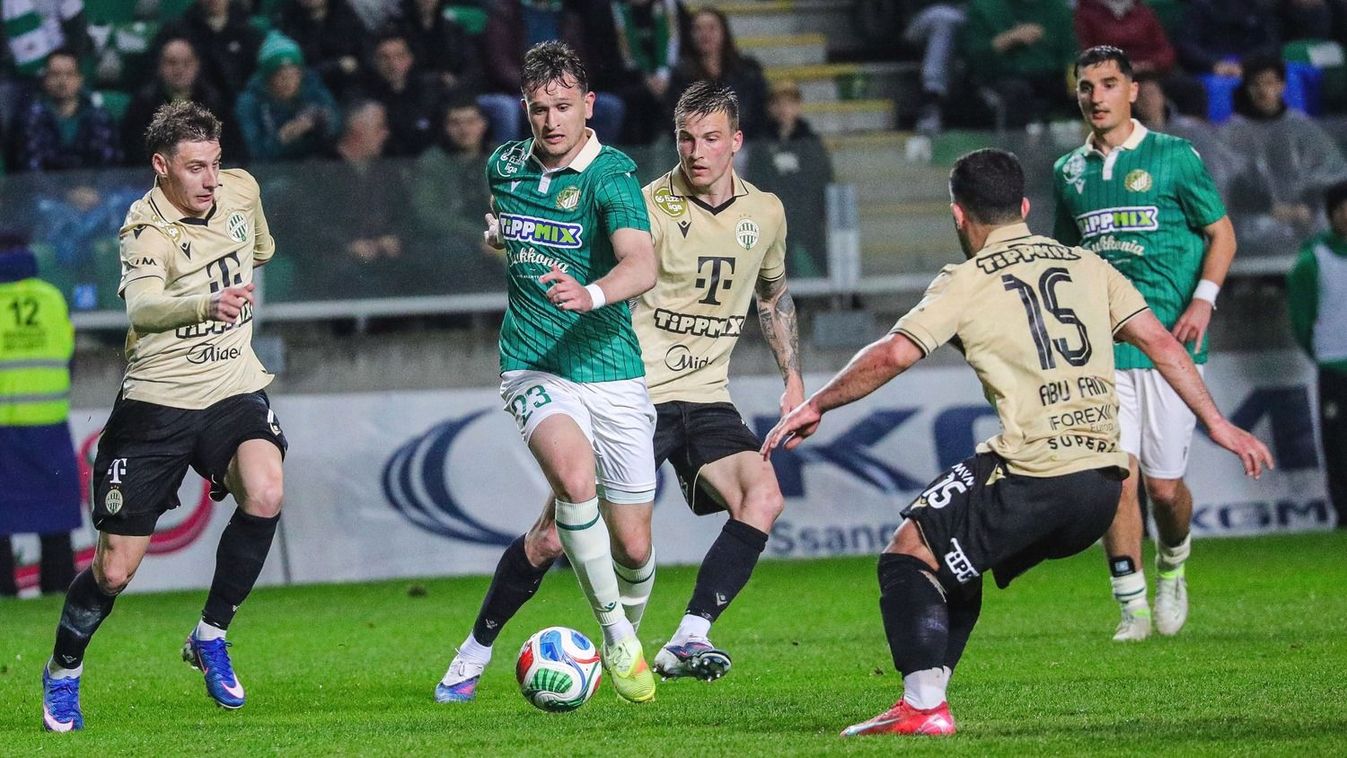 Újra összecsap a két zöld-fehér csapat. Vajon Daniel Stefulj (labdával) pályára lép a kupameccsen?