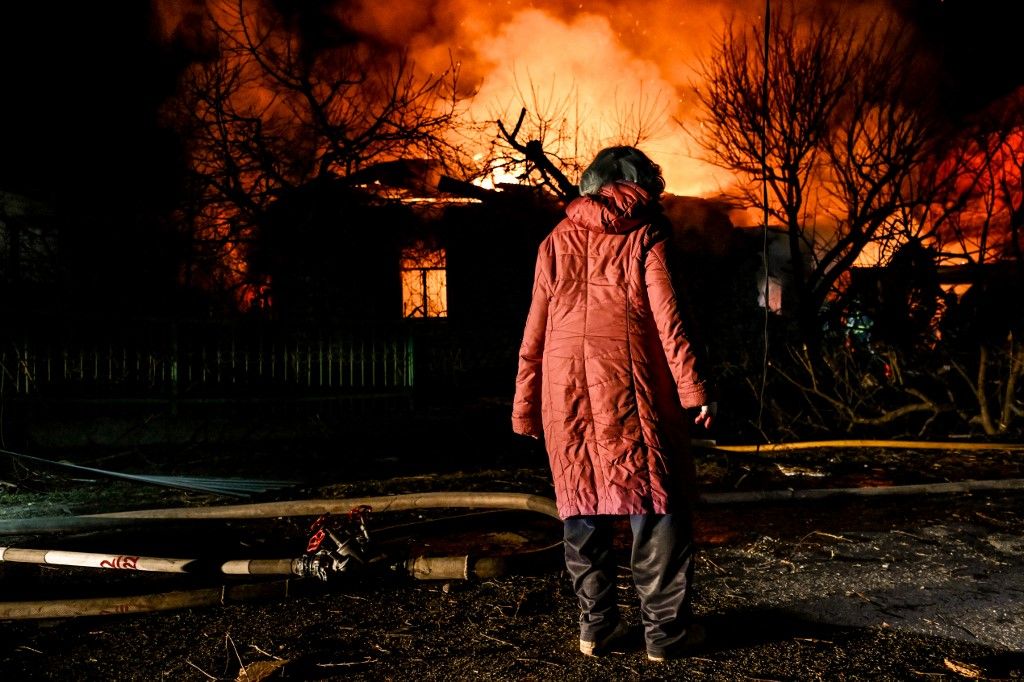Dróntámadás rázta meg Oroszországot – illusztráció (Fotó: AFP)