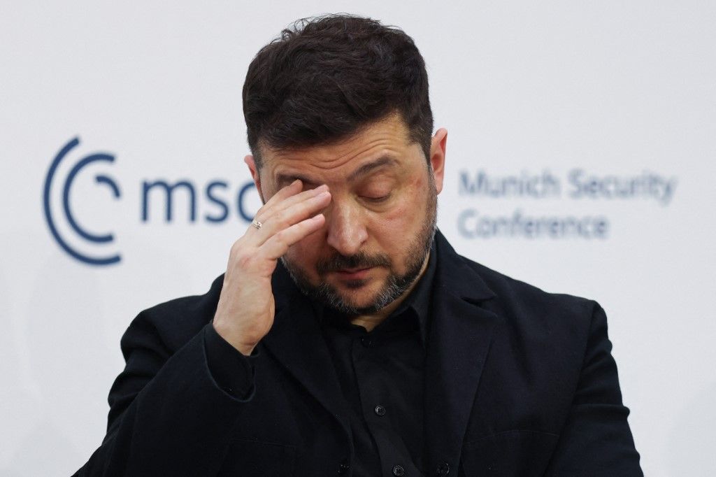 Volodimir Zelenszkij ukrán elnök