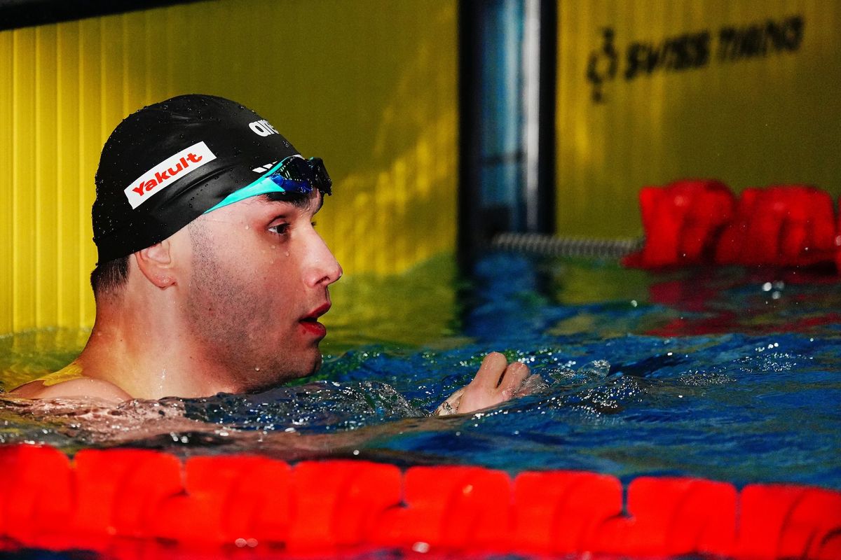 Az egy év után visszatérő Milák Kristóf megmutatta az erejét