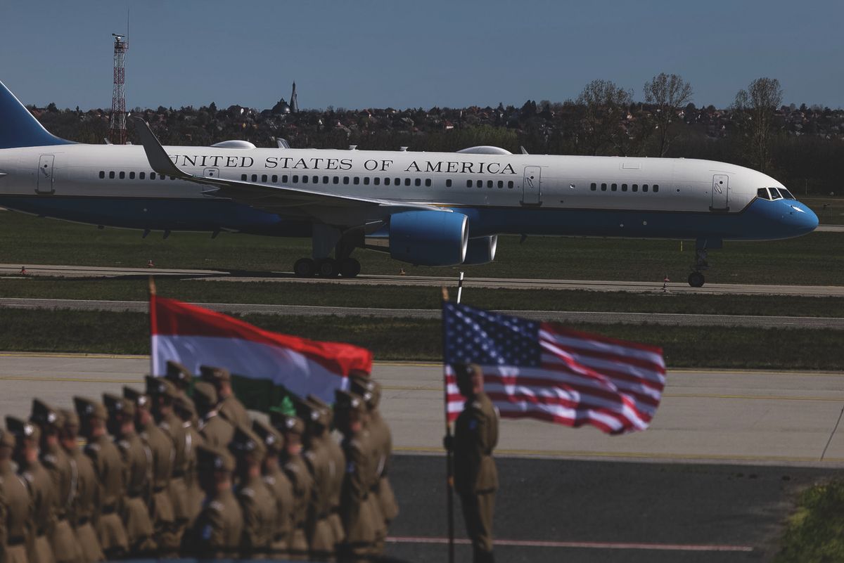 J. D. Vance Magyarországon 