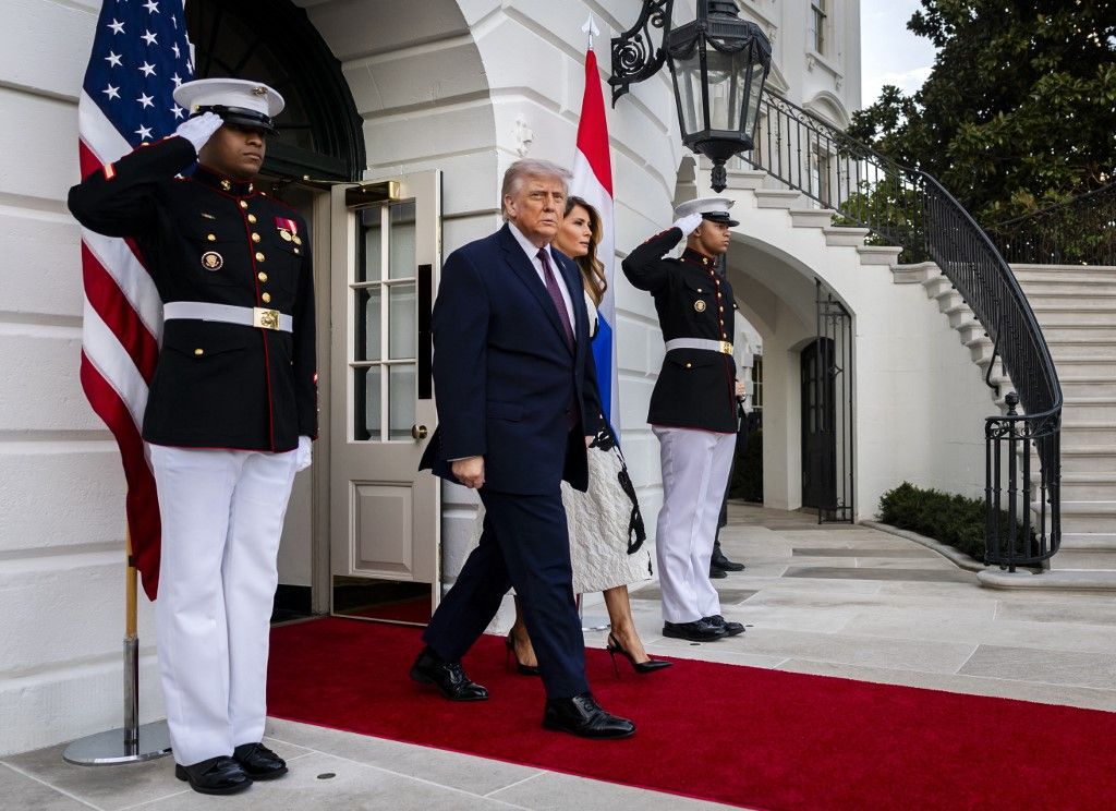 Donald Trump amerikai elnök (Fotó: AFP)