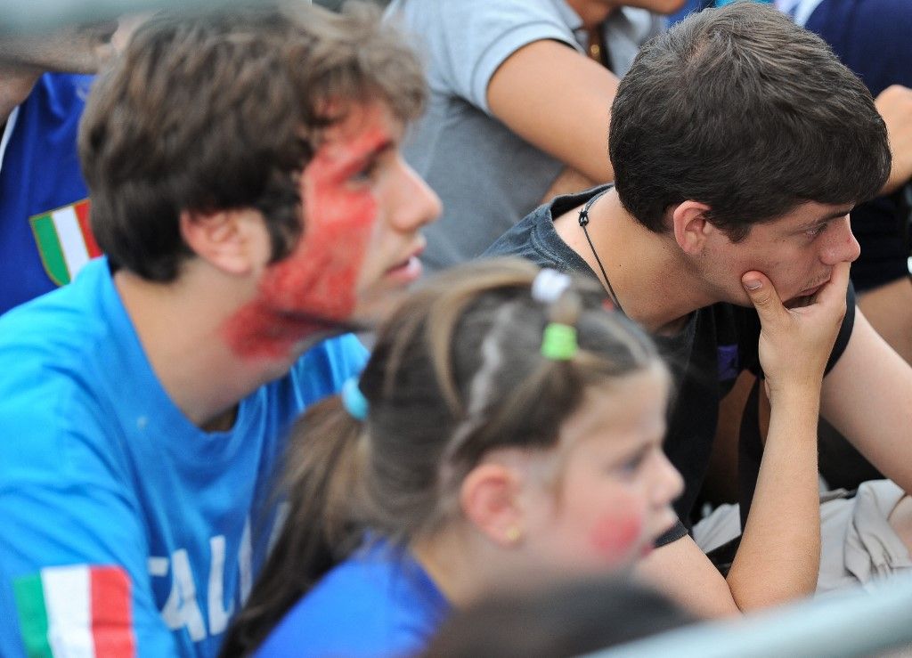 Teljes lett az olasz szurkolók döbbenete Dél-Afrikában