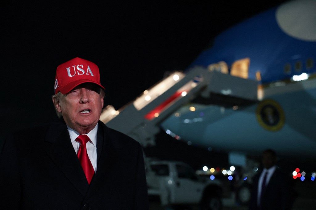 Donald Trump (Fotó: AFP)