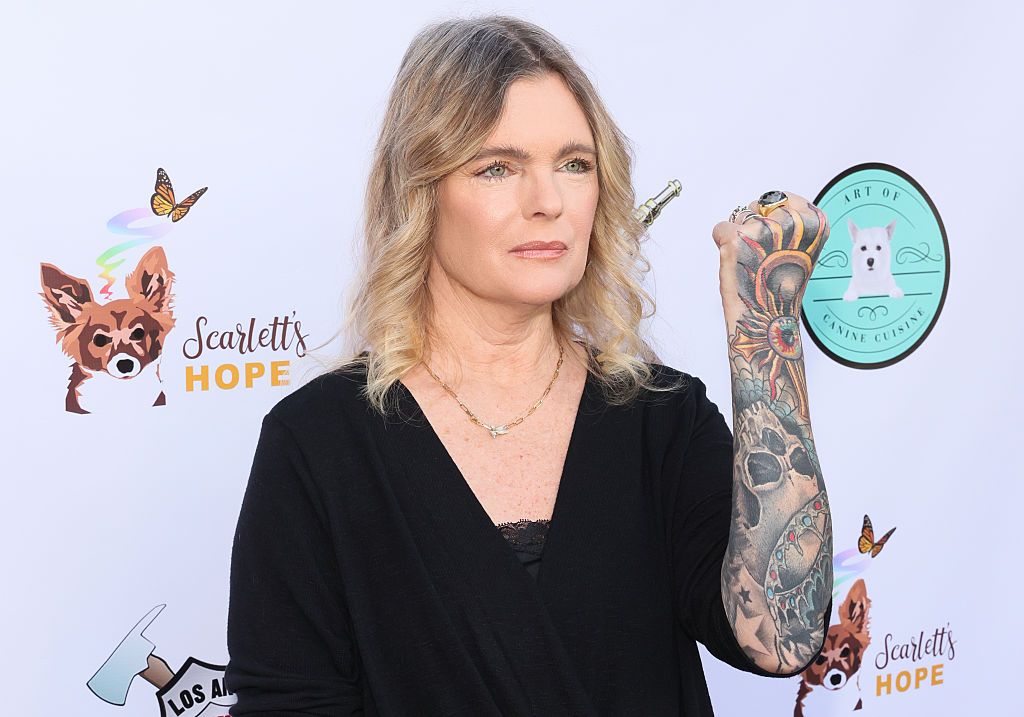 HOLLYWOOD, CALIFORNIA - JANUARY 17: Erika Eleniak attends The Brave & Rescued Awards at The LA City Fire Museum on January 17, 2026 in Hollywood, California. (Photo by Paul Archuleta/Getty Images)